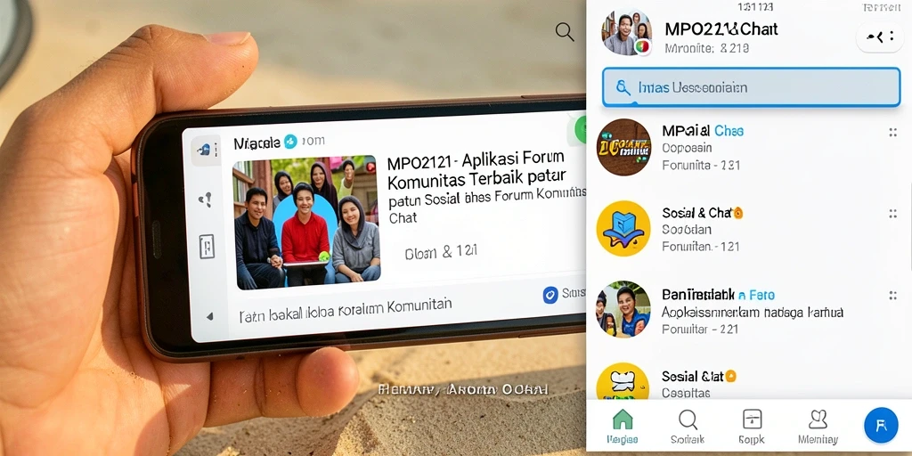Tampilan antarmuka MPO2121 yang ramah pengguna.